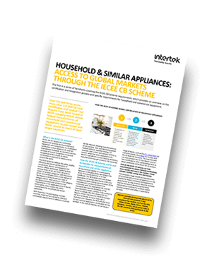 IECEE CB Scheme Overview for Household & Similar Appliances | Fact Sheet